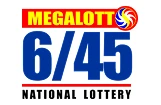 Mega Lotto 6/45 logo